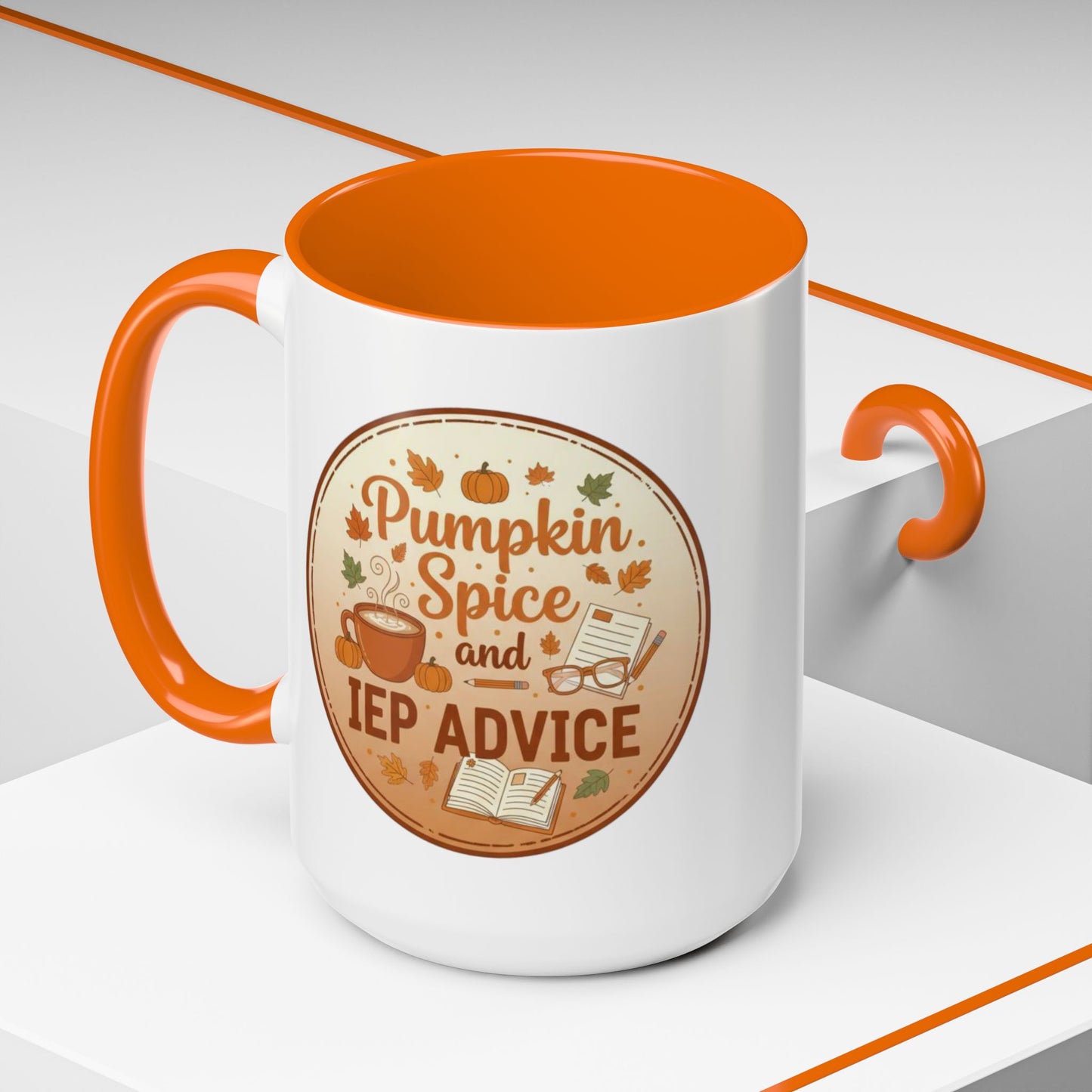 Pumpkin Spice IEP Advice Coffee Mug