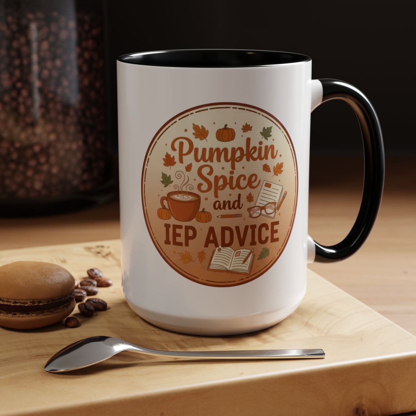 Pumpkin Spice IEP Advice Coffee Mug