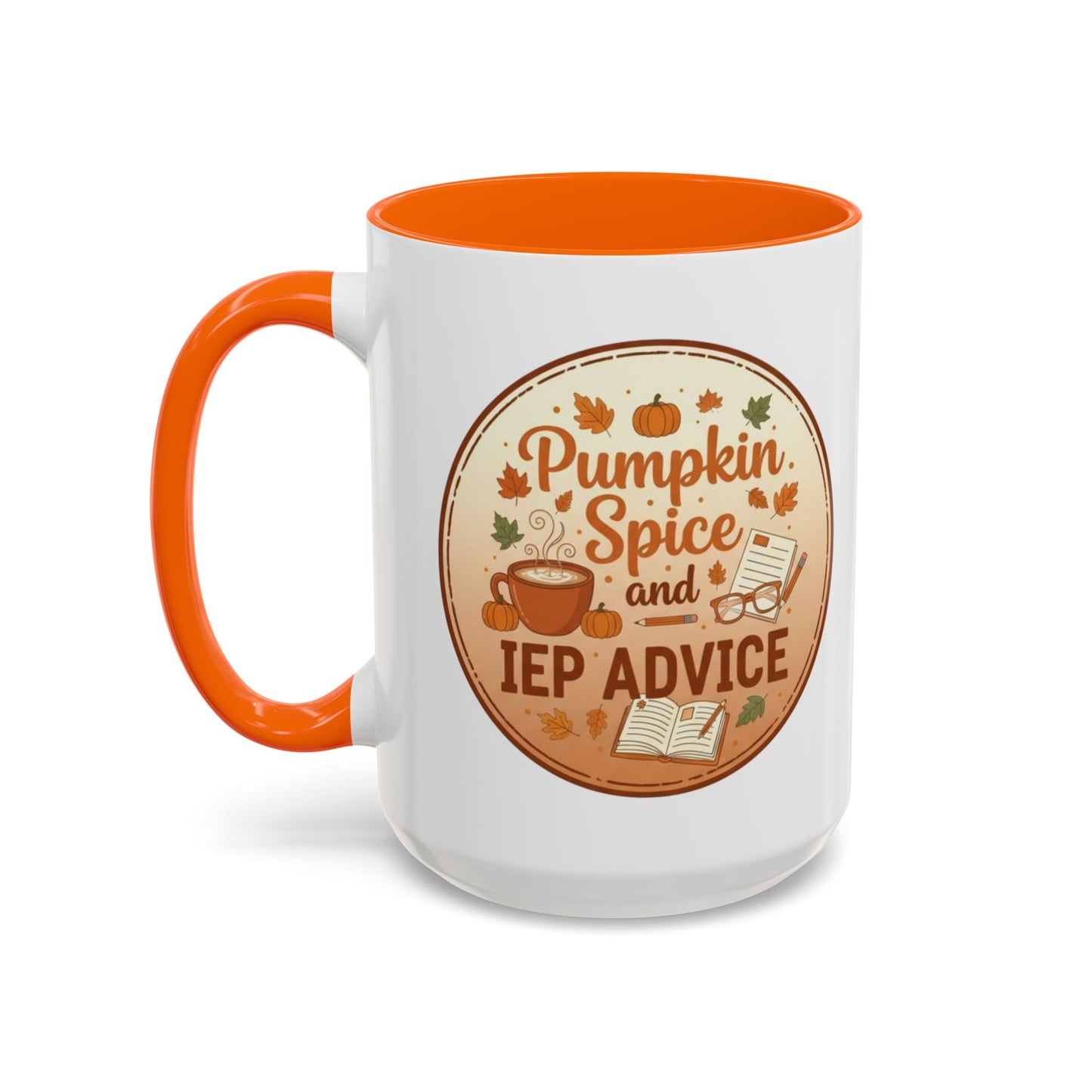 Pumpkin Spice IEP Advice Coffee Mug