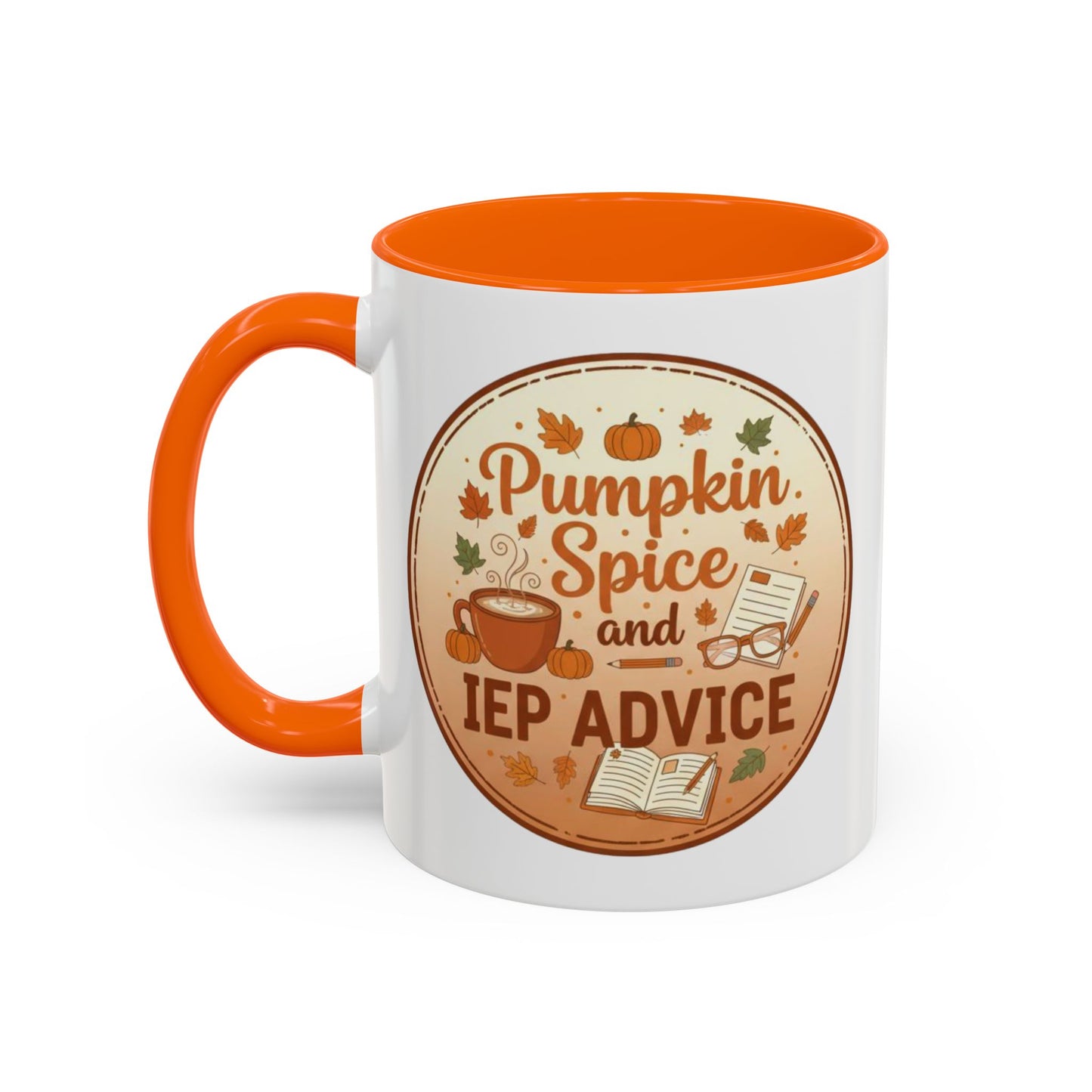 Pumpkin Spice IEP Advice Coffee Mug