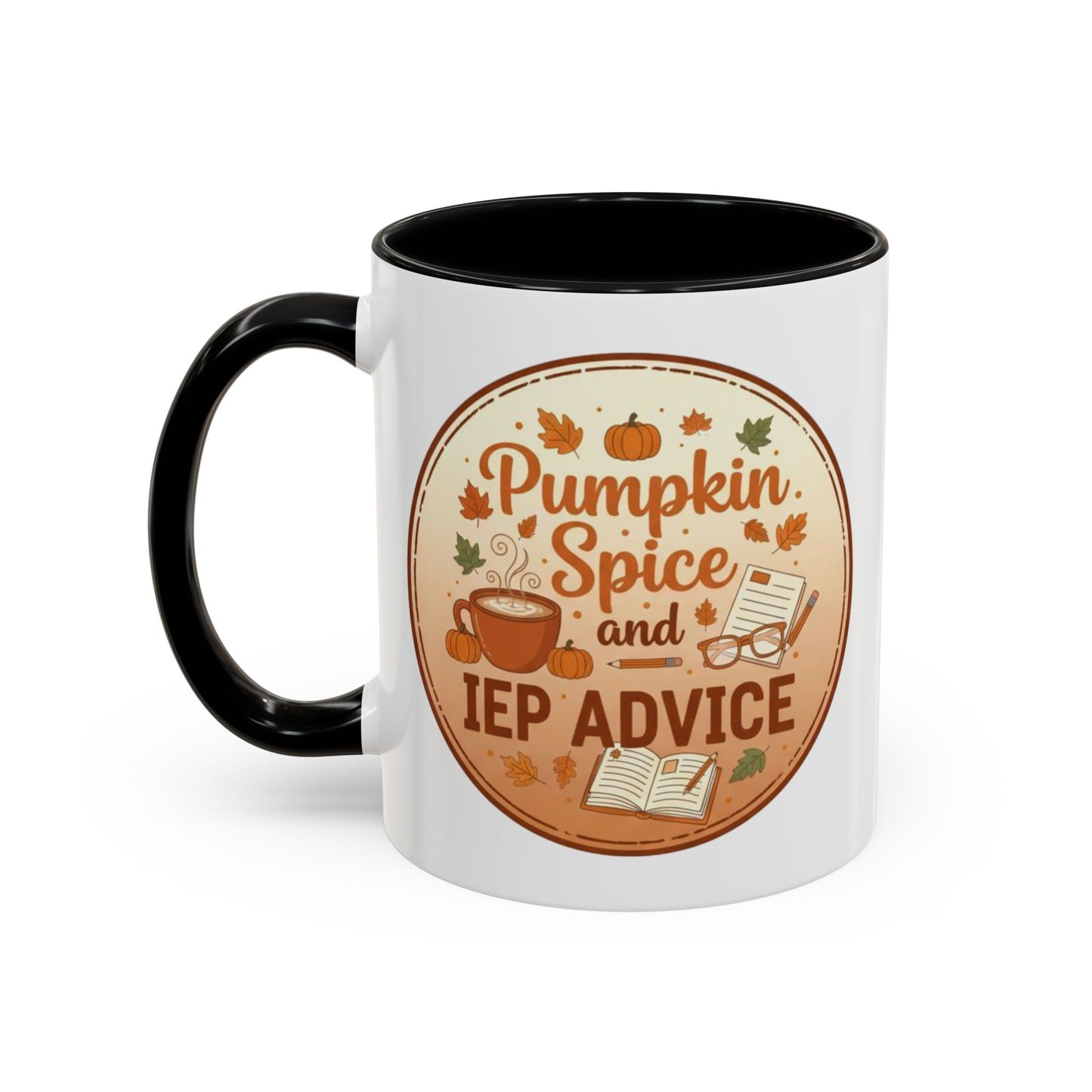 Pumpkin Spice IEP Advice Coffee Mug
