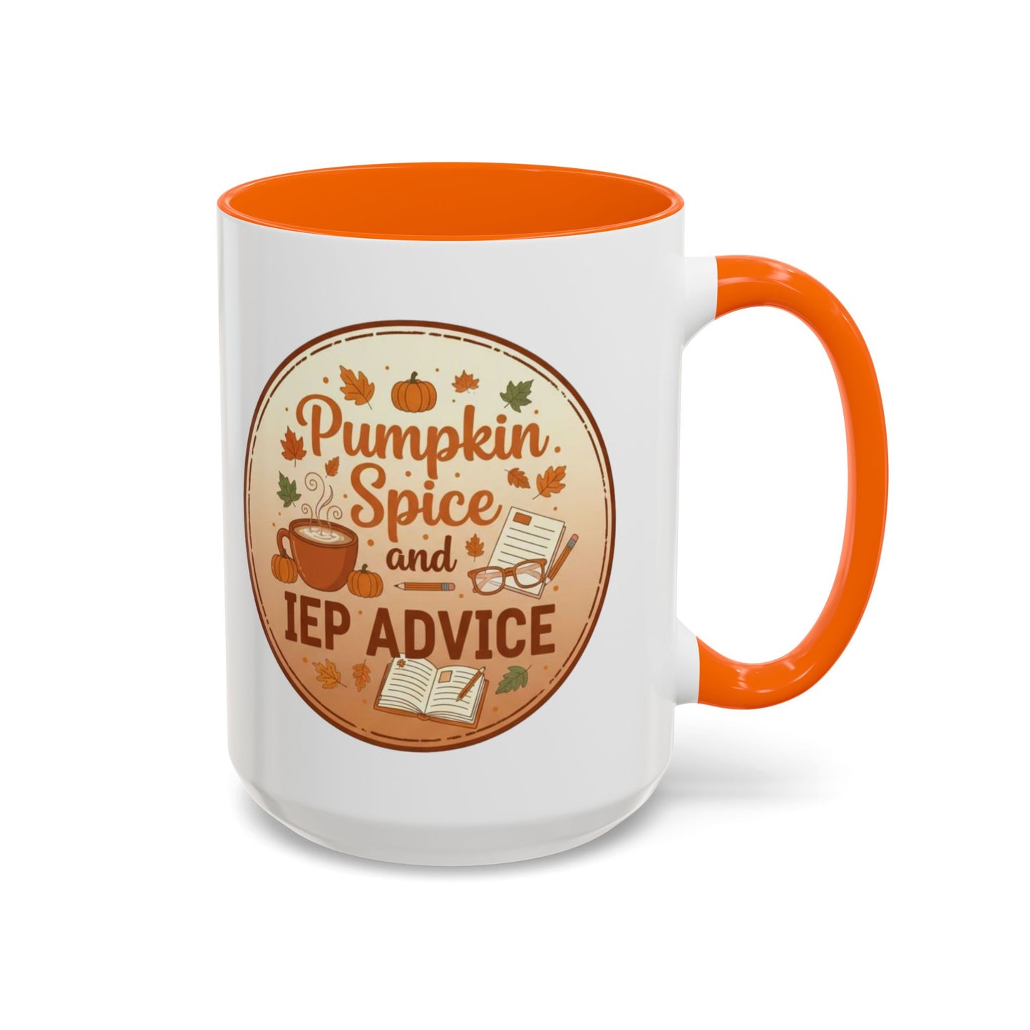 Pumpkin Spice IEP Advice Coffee Mug