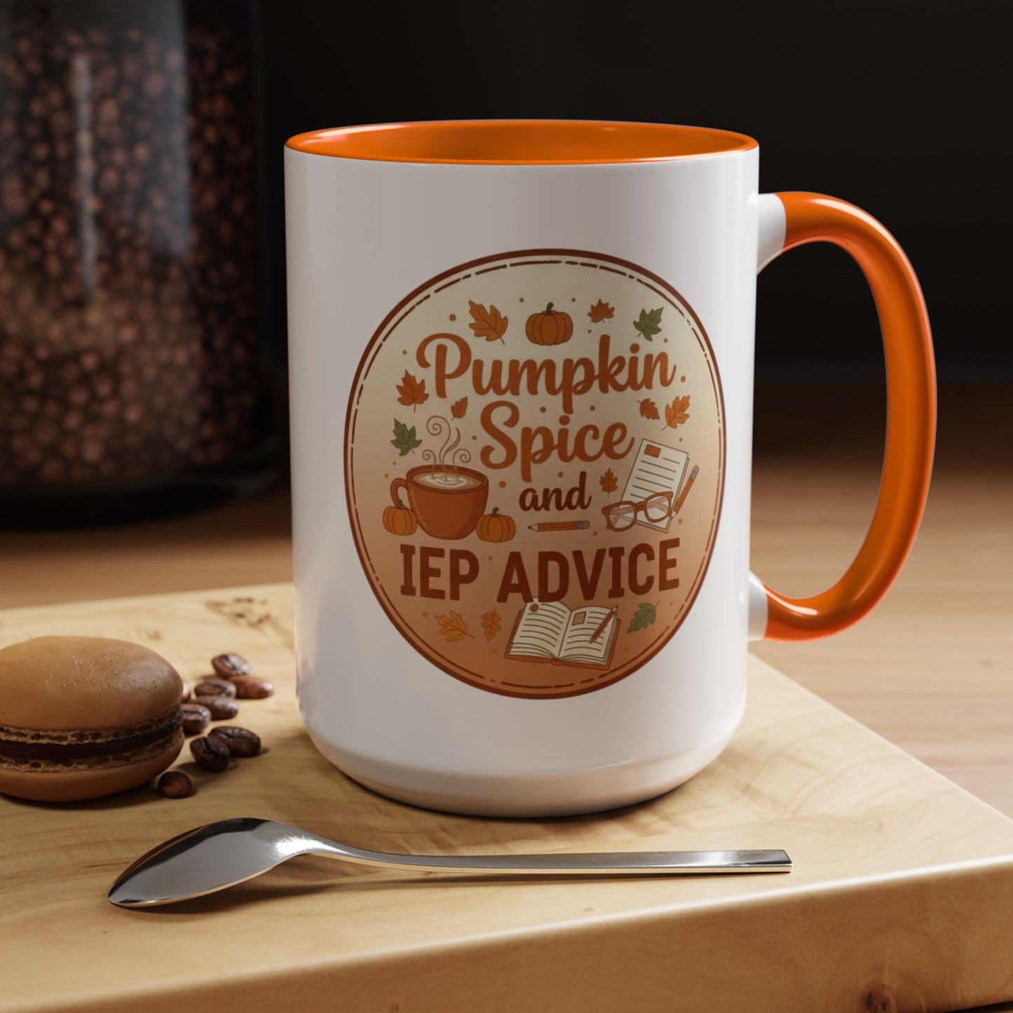Pumpkin Spice IEP Advice Coffee Mug