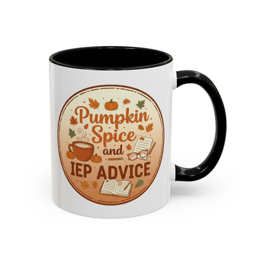Pumpkin Spice IEP Advice Coffee Mug