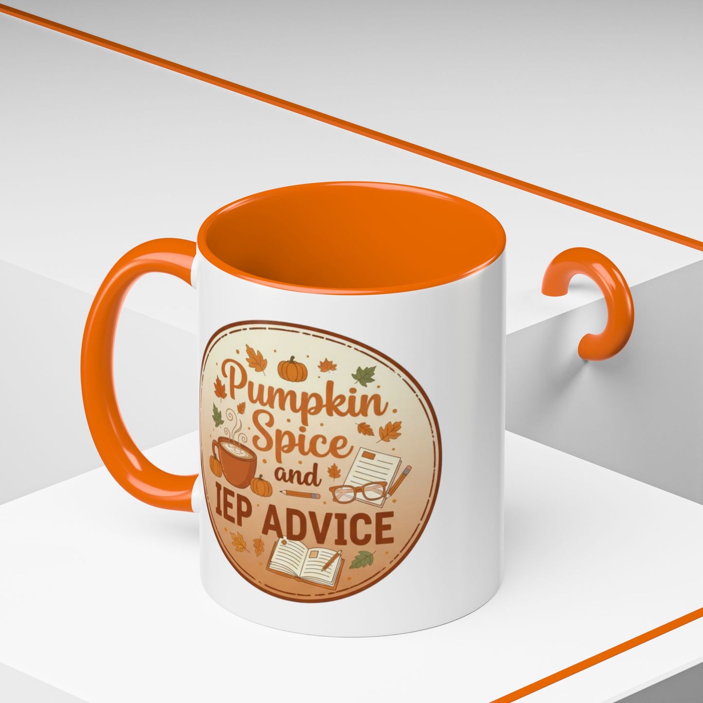 Pumpkin Spice IEP Advice Coffee Mug