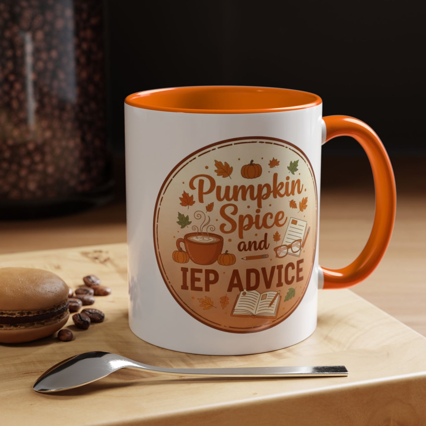 Pumpkin Spice IEP Advice Coffee Mug