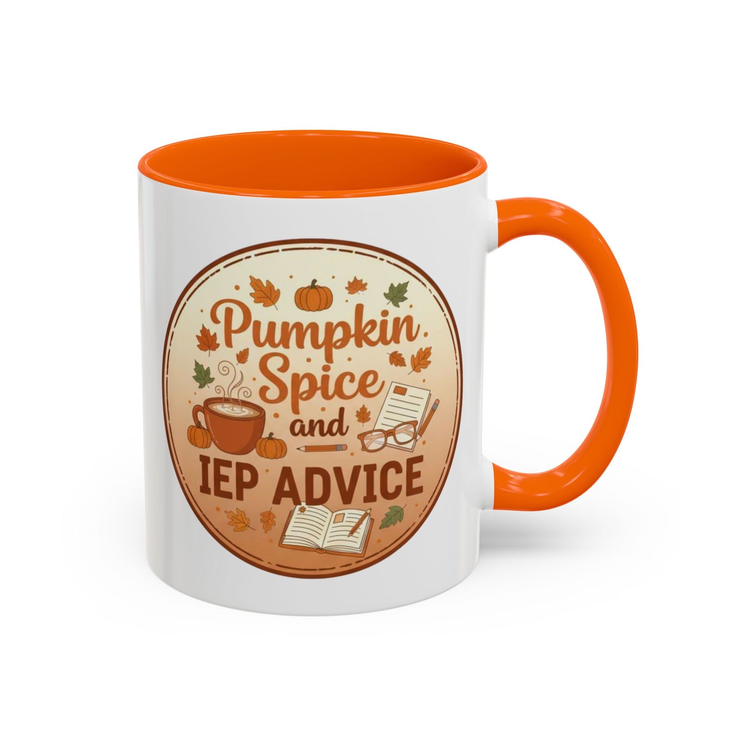 Pumpkin Spice IEP Advice Coffee Mug