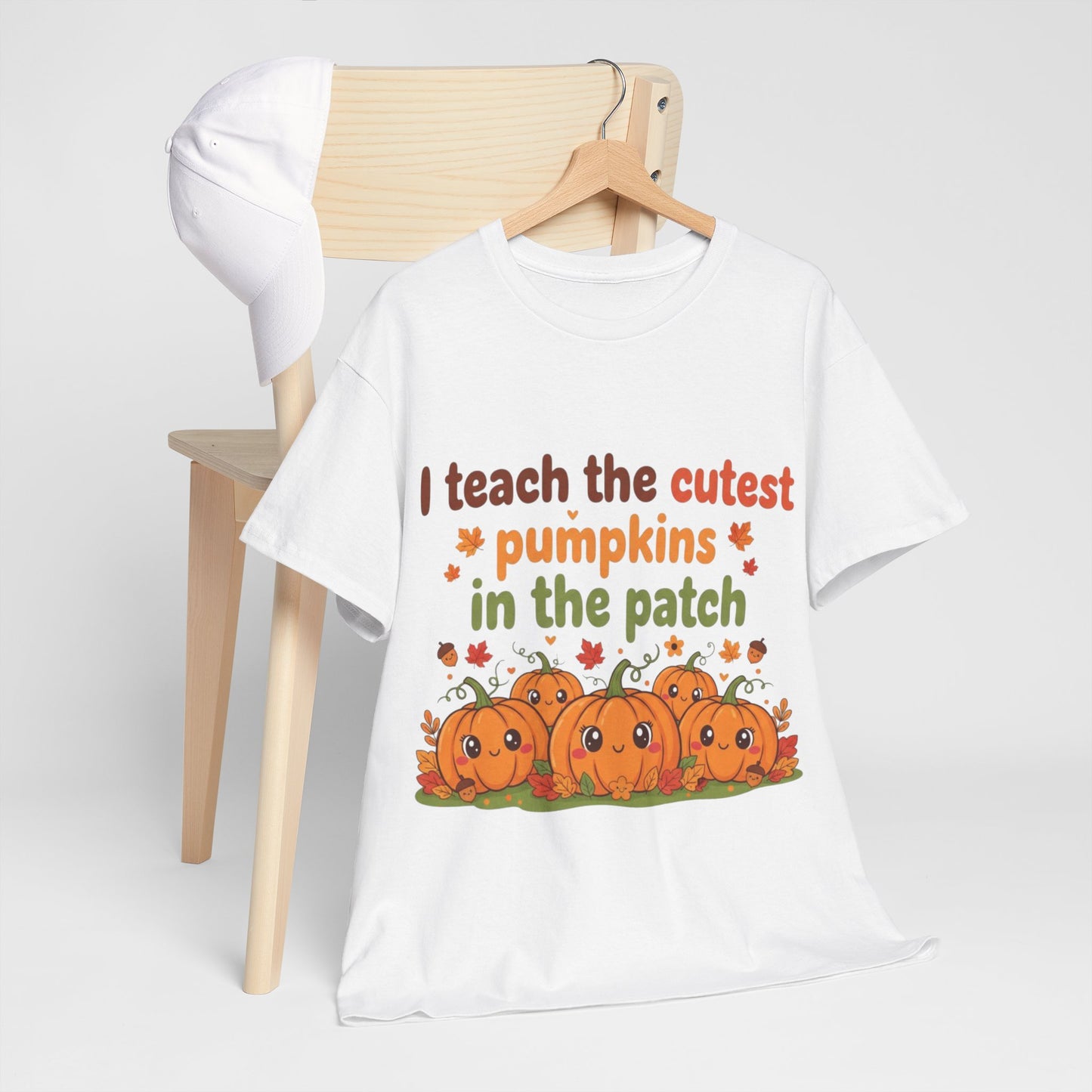 "I Teach the Cutest Pumpkins in the Patch" Teacher Tee
